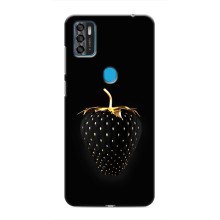 Чохол з зображенням смачної їжі для ZTE Blade A7s 2020 (Чорна полуниця)