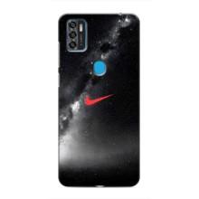 Чехол для ZTE Blade A7s 2020 - с принтом Найк (AlphaPrint) (Найк красный)