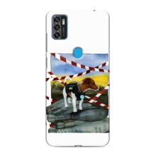 Чехол с принтом Собаки Патрон для ZTE Blade A7s 2020 (Храбрый Патрон)