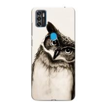 Чехол с птицами на ZTE Blade A7s 2020 (VPrint) (Сова)