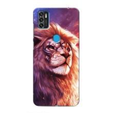 Чехол со Львом для ZTE Blade A7s 2020 (VPrint) (Красочный Лев)