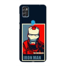 Чехол Супергерой Железный человек на ZTE Blade A7s 2020 (Art Iron man)