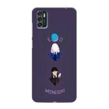 Чехлы Венсдей на ZTE Blade A7s 2020 Уэнсдей (AlphaPrint) (Уэнздей и подруга)