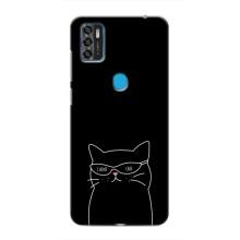 Чохол з малюнком кіт на ZTE Blade A7s 2020 – Байдужий кіт