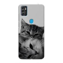Чохол з малюнком кіт на ZTE Blade A7s 2020 – Пара котів