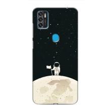 Космические Чехлы для ЗТЕ Блейд А7с (VPrint) (На луне)