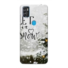 Новогодние, Праздничные Чехлы для ZTE Blade A7s 2020 - 2024 год (Let it snow)