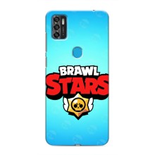 Силиконовый Чехол на ZTE Blade A7s 2020 с картинкой Brawl Stars – Бравл Старс