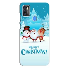 Різдвяні Чохли для ZTE Blade A7s 2020 (VPrint) – Merry Christmas