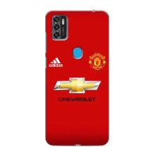 Силиконовые Чехлы принт Футбол на ZTE Blade A7s 2020 (Man United)