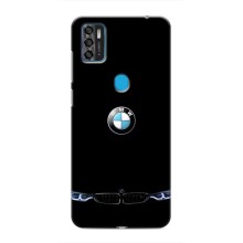 Силіконовий бампер з картинкою машини на ZTE Blade A7s 2020 (Чорний BMW)