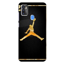 Силиконовый Чехол Nike Air Jordan на ЗТЕ Блейд А7с (2020) (Джордан 23)