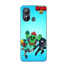 Чехлы Brawl Stars для ZTE Blade L220 (AlphaPrint) – Трио героев