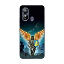 Чехлы с картинкой ЗСУ для ZTE Blade L220 (AlphaPrint) – Солдат ЗСУ