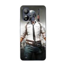 Чехол PUBG для ЗТЕ Блейд Л220 (AlphaPrint) (Пабг мен)