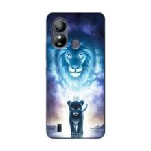 Чехол со Львом для ZTE Blade L220 (VPrint) (Маленький лев)