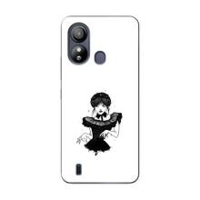 Чехлы Венсдей на ZTE Blade L220 Уэнсдей (AlphaPrint) (танец Уэнздей)