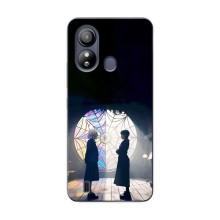 Чехлы Венсдей на ZTE Blade L220 Уэнсдей (AlphaPrint) (Уэнздей и Инид)