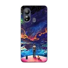 Космические Чехлы для ЗТЕ Блейд Л220 (VPrint) (Галактический вид)