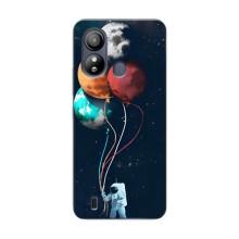 Космические Чехлы для ЗТЕ Блейд Л220 (VPrint) (Планеты шарики)