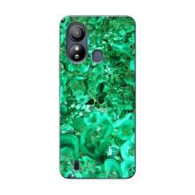 Мраморный чехол на ZTE Blade L220 (VPrint) (Салатный Мрамор)