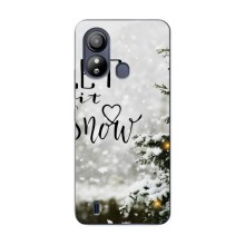 Новорічні, Святкові Чохли для ZTE Blade L220 - 2024 год – Let it snow