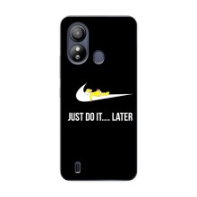 Силиконовый Чехол на ZTE Blade L220 с картинкой Nike (Later)