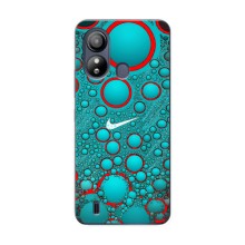 Силиконовый Чехол на ZTE Blade L220 с картинкой Nike (Найк зеленый)