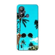 Силиконовый чехол с КАРТИНКАМИ лето для ZTE Blade L220 (AlphaPrint) (Взгляд лето)