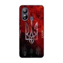 Украинские Чехлы для ZTE Blade L220 с картинкой УПА (AlphaPrint) (ГЕРБ УПА)