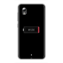 Чехлы для любимой на ЗТЕ Блейд Л8 (VPrint) (Love battery)