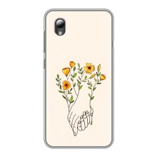Чехлы для любимой на ЗТЕ Блейд Л8 (VPrint) (Руки любви)