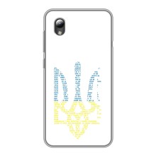 Чохли для ZTE Blade L8 Укр. Символіка (AlphaPrint) (Герб з букв)