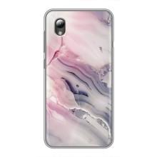 Мраморный чехол на ZTE Blade L8 (VPrint) – Пурпурный Мрамор