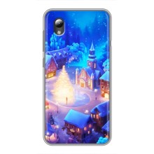 Рождественские Чехлы для ZTE Blade L8 (VPrint) (Рождественский город)