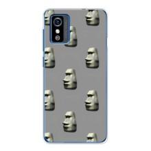 Бампер с принтом Мемы для ZTE Blade L9 – Каменное лицо