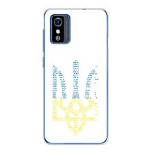 Чохли для ZTE Blade L9 Укр. Символіка (AlphaPrint) (Герб з букв)