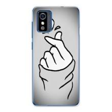 Чохол з принтом для ZTE Blade L9 (AlphaPrint - Знак сердечка)