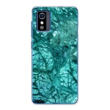 Мраморний чехол на ZTE Blade L9 (VPrint) (Зелений мрамор)