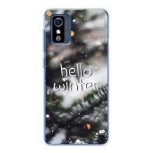 Новогодние, Праздничные Чехлы для ZTE Blade L9 - 2024 год (Hello winter)