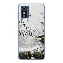 Новорічні, Святкові Чохли для ZTE Blade L9 - 2024 год (Let it snow)