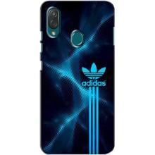 Чехлы Адидас для ZTE Blade V10 Vita (AlphaPrint) (Синий Адидас)