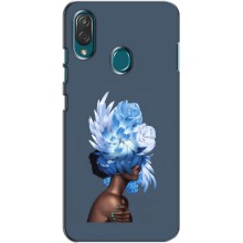 Чехлы (ART) Цветы на ZTE Blade V10 Vita (VPrint) (Цветы на голове)