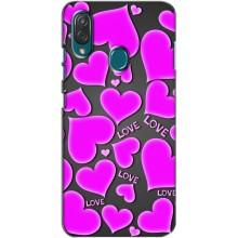 Чехлы для любимой на ЗТЕ Блейд В10 Вита (VPrint) (Pink hearts)