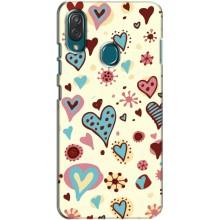 Чехлы для любимой на ЗТЕ Блейд В10 Вита (VPrint) (Сердечки)