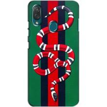 Чехлы ГУЧЧИ для ЗТЕ Блейд В10 Вита (AlphaPrint) (Gucci змия)