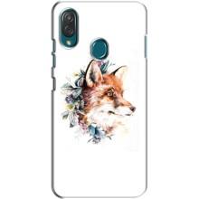 Чехлы с картинкой Лисички для ZTE Blade V10 Vita (VPrint) (Лисичка в цветочках)