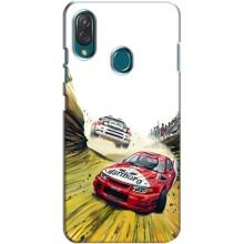 Чехлы с Машинами на ЗТЕ Блейд В10 Вита (VPrint) (Гоночные Тачки)