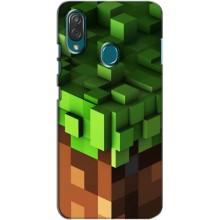 Чехол Майнкрафт на ZTE Blade V10 Vita (AlphaPrint) Minecraft (текстура Майнкрафт)