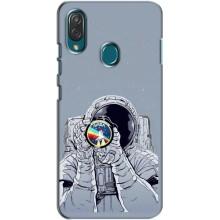 Чехол NASA для ZTE Blade V10 Vita (AlphaPrint) (Космонавт фото)